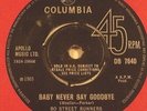 BO STREET RUNNERS - Baby Never Say Goodbye, 7