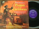 THE PIRATES OF THE CARIBBEAN Disney Soundtrack 1968 ORIG. LP THURL RAVENSCROFT