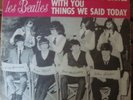THE BEATLES A HARD DAY'S NIGHT 45RPM JUKE-BOX ODEON FRANCE