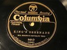 SOL HOOPII'S NOVELTY TRIO King's Serenade COLUMBIA 949-D 78 RPM / E