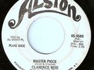CLARENCE REID 'Master Piece' US Alston Funk Sweet Soul Breaks Promo 45 HEAR
