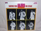 having fun with elvis on stage lp NM RARE talking only boxcar shrink innersleeve