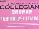 The Collegians, Sing Along With, Winley LP # 6004, vg++