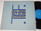 LP NEW ORDER (JOY DIVISION) - MOVEMENT 2 ORIGINAL 1985 IN MINT RARE