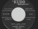 Barbara Tennant/Hindle Butts and Band-Rock, Baby, Rock-on Kudo 665-Listen