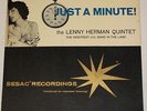 LENNY HERMAN QUINT 'JUST A MINUTE' 1950's SESAC PA-211/212 NM- VINYL EX- JACKET