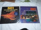 KISS LP TEARS ARE FALLING AND ALL HELL IS BREAKING LOOSE/ poster inside