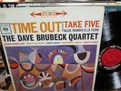 Dave Brubeck Quartet Lp Time Out 6 Eye Label Stereo