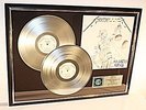Metallica, ... And Justice For All, Platin Record, Schallplatte, Award, gold
