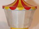 Vintage Red Raven Magic Mirror Movie Records Zoetrope Top Toy Turntable Viewer