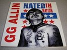 GG Allin - Hated in the Nation lp. Mint and Unplayed Vinyl, Records