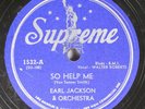Hear Blues 78 Earl Jackson - So Help Me / Woman Don'T Want A Good Man No More O