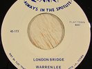 Warren Lee 45 JIN London Bridge RARE R&B SOUL LISTEN