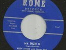 ROCKABILLY bw/ TEEN--ALLEN SEGURA-  MY SUZIE Q - HEAR -1959 STARDAY PRESS--ROME