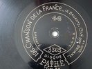 Aristide Bruant Chanson de la France & Serrez vos Rangs Pathe Gravé