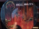 Slayer Hell Awaits Picture Disc Lp Vinyl 2008 Unofficial Release Metal Anthrax