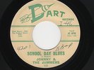 '60 Txs Rocker JOHNNY (WINTER) & JAMMERS School Day Blues DART 131 M- HEAR BOTH