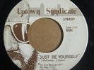 UPTOWN SYNDICATE   JUST BE YOURSELF / BLOATED   HEAR  RARE MODERN SOUL FUNK 45