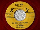LEE ANDREWS THE WHITE CLIFFS OF DOVER RARE RED WAX MUCH TOO MUCH  DOO WOP 45