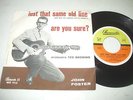 JOHN FOSTER - JUST THAT SAME OLD LINE raro 45 OSTex++  TROVAJOLI