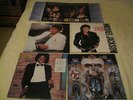 5 MICHAEL JACKSON LP'S, OFF THE WALL, THRILLER, BAD, DANGEROUS & MORE