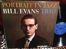 BILL EVANS TRIO PORTRAIT IN JAZZ 1ST PRESS RIVERSIDE 12-315 MONO DEEP GROOVE LP