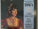 HMV SAN 149-50 WHITE ANGEL *MARIA CALLAS PRETRE* PUCCINI TOSCA *2 LP SET*