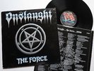 ONSLAUGHT - The Force LP 1986 - 1. PRESS - FLAG 1