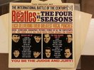 BEATLES VS. THE FOUR SEASONS WITH POSTER 2 LPs (EX/NM-) DX-30 ORIG AWESOME