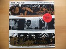 The Police Synchronicity USA gold silver bronze LP cover -red audiophile sticker