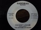 THE EPITOME OF SOUND YOU DON'T LOVE ME WHITE DJ DEMO  NORTHERN CLASSIC.