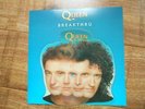 QUEEN BREAKTHRU RARE UK 1989 SHAPED PICTURE DISC VINYL w/INSERT
