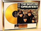 The Beatles, The Beatles' Greatest, mit Cover, Gold Record, Schallplatte, Award