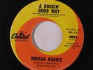 ODESSA HARRIS: A Rockin' Good Way / Nothing In The World 45 Soul