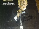Vinyle dédicacé rare de Claude François