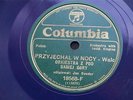 JAN DENDOR Gnala Wolki Dolina COLUMBIA 18568-F Blue Wax POLISH 78 RPM E-