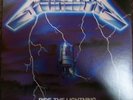 METALLICA:RIDE THE LIGHTNING LP. ELEKTRA/MEGAFORCE #60396.