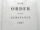 RARE SCARCE NEW ORDER SUBSTANCE GENUINE 1987 FIRST PRESSING STUNNING