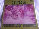 THE GTO'S (ZAPPA) 'PERMANENT DAMAGE' 1969 UK STRAIGHT LABEL LP STS1059 A1/B1 EX+