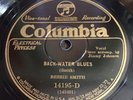 Columbia 14195-D Bessie Smith James P Johnson Back Water Blues Preachin Blues 78