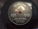 ELVIS PRESLEY Love Me Tender/ Anyway You Want Me RCA 78 20-6643