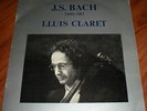 Bach: Suites for Solo Cello 1 & 3 - Lluis Claret - RCA stereo (Spain only)