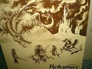ROKSNAX - NWOBHM LP SAMPLER - Saracen+Samurai+Hollow Ground - RAR