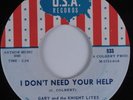 Northern Soul 45 GARY & THE NIGHT LITES I Don't Need Your Help USA HEAR NM