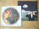 TWO THE CURE INTERVIEW LP RECORDS - PICTURE DISC & BLUE VINYL