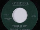 Northern Soul/Funk 45 CURTIS LIGGINS INDICATIONS What It Is? KAYCEE SOUL HEAR NM