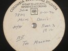 Miles Davis - Unknown One-Of-A-Kind Columbia 12