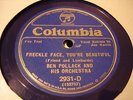 JAZZ BEN POLLACK ORCH Freckle Face, You're Beautiful ROYAL BLUE COLUMBIA 2931
