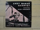 CHET BAKER QUARTET featuring RUSS FREEMAN - Rare PACIFIC JAZZ 10
