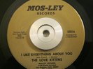 Rare Soul 45 The Love Kittens I Like Everything About You/Keep It Up MOS-LEY